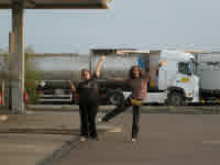 nađa and danica saying hellooo