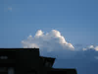 weirdly pretty cloud