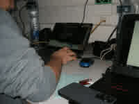 me doing something very important