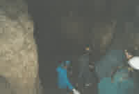 inside the Petnica cave